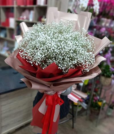 Букет цветов из: Гипсофила в Терволово