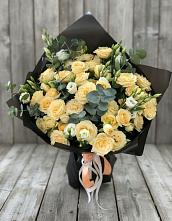 Букет цветов из:  Розы и Лизиантусы в Терволово