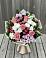 Букет цветов из: Альстромерии, Гвоздики, Розы и Хризантемы в Терволово