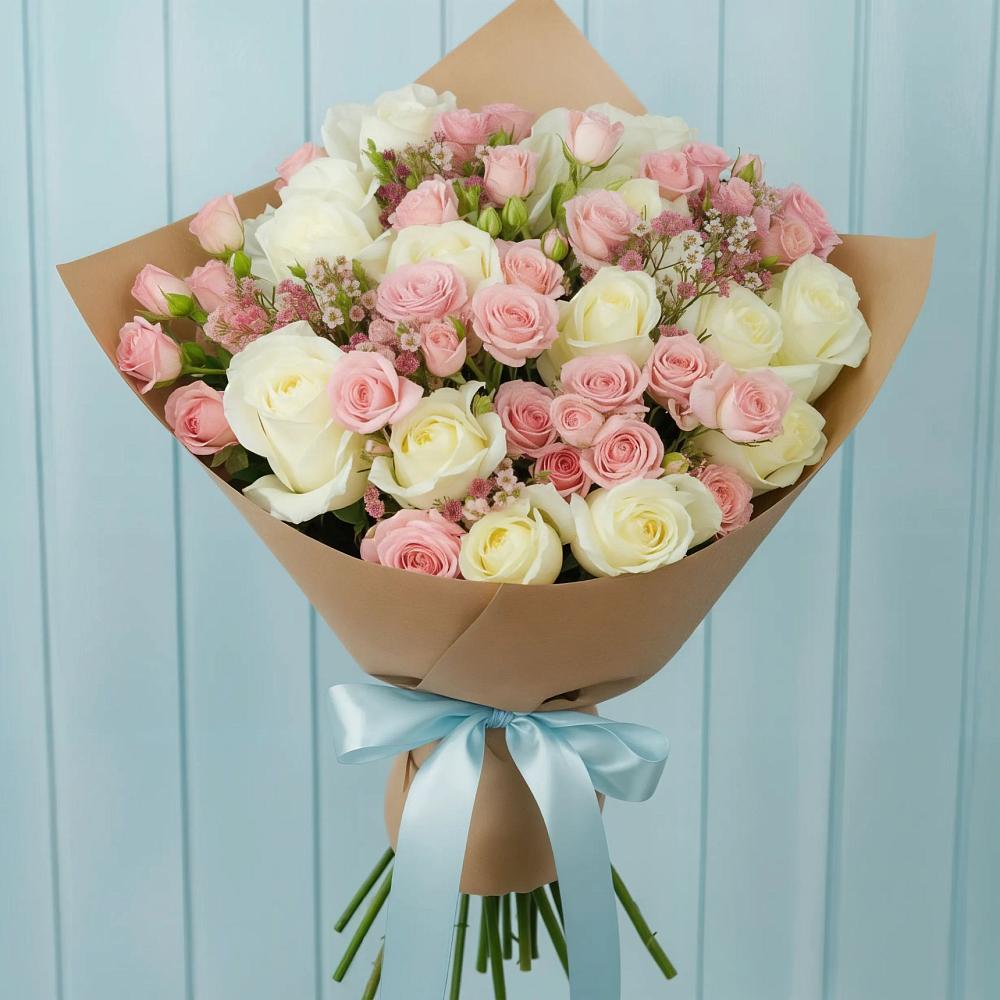 Букет цветов из: Розы в Терволово