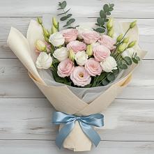 Букет цветов из:  Лизиантусы #REPLACE_PRED# Терволово