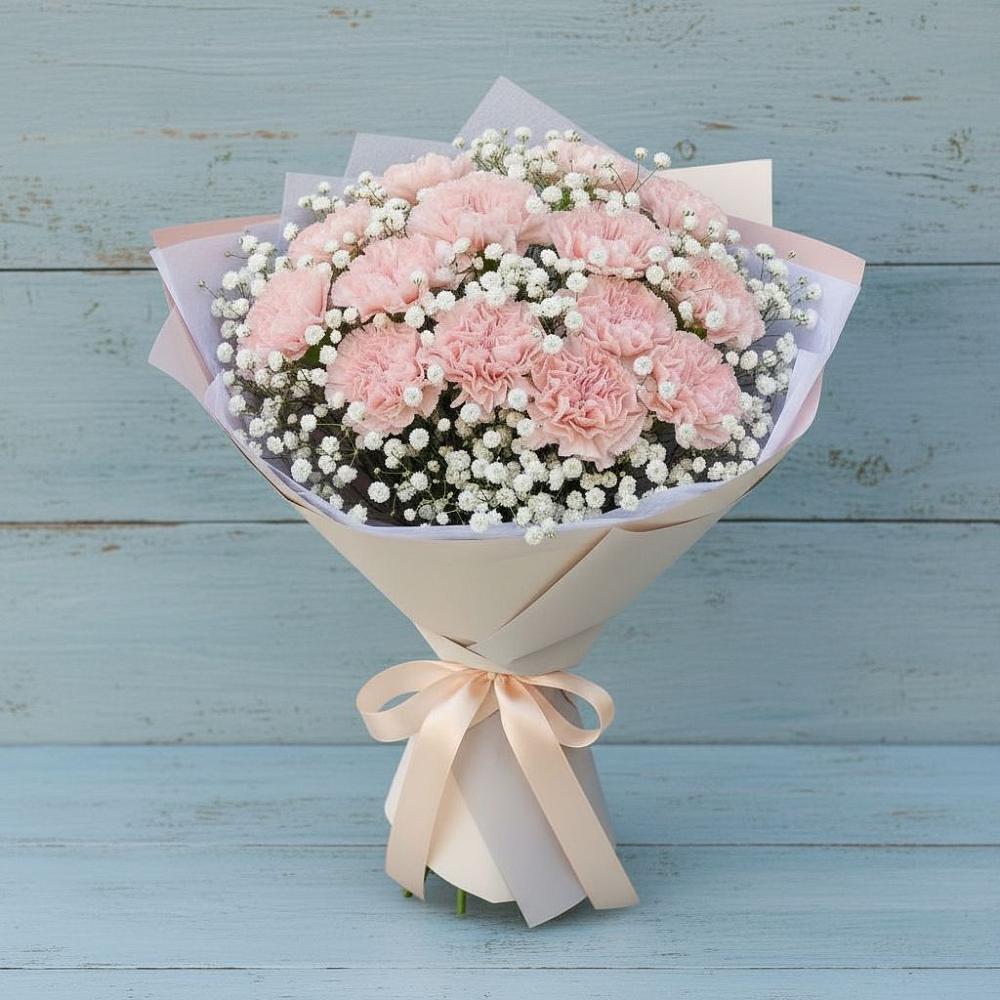 Букет цветов из: Гвоздики в Терволово