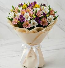 Букет цветов из:  Альстромерии #REPLACE_PRED# Терволово