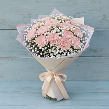 Букет цветов из:  Гвоздики в Терволово