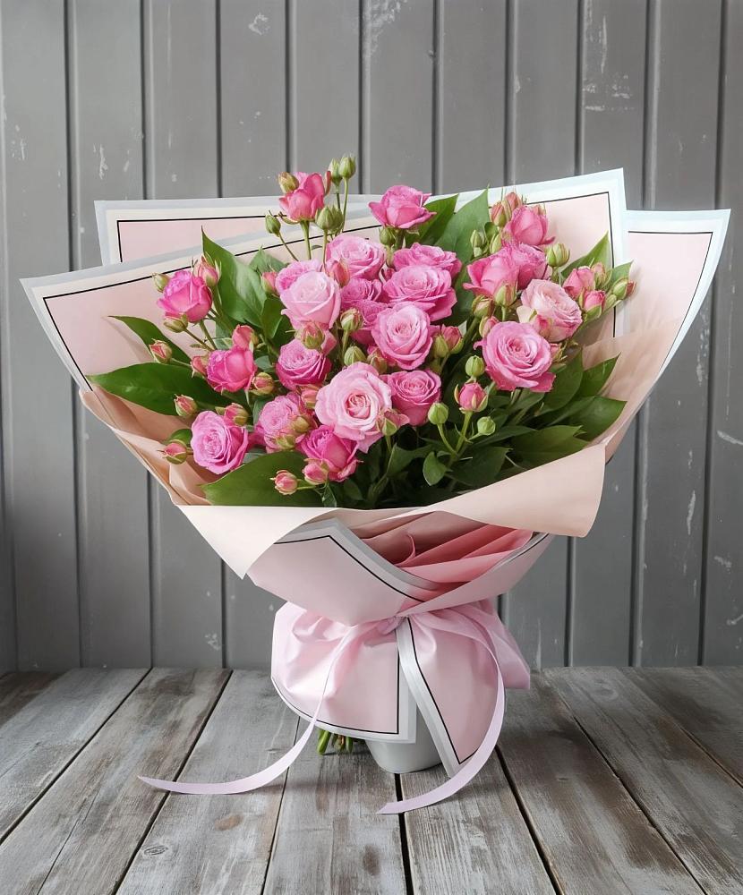 Букет Розовый кустик в Терволово