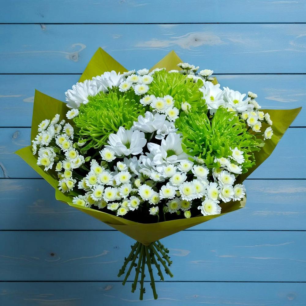 Букет цветов из: Хризантемы в Терволово