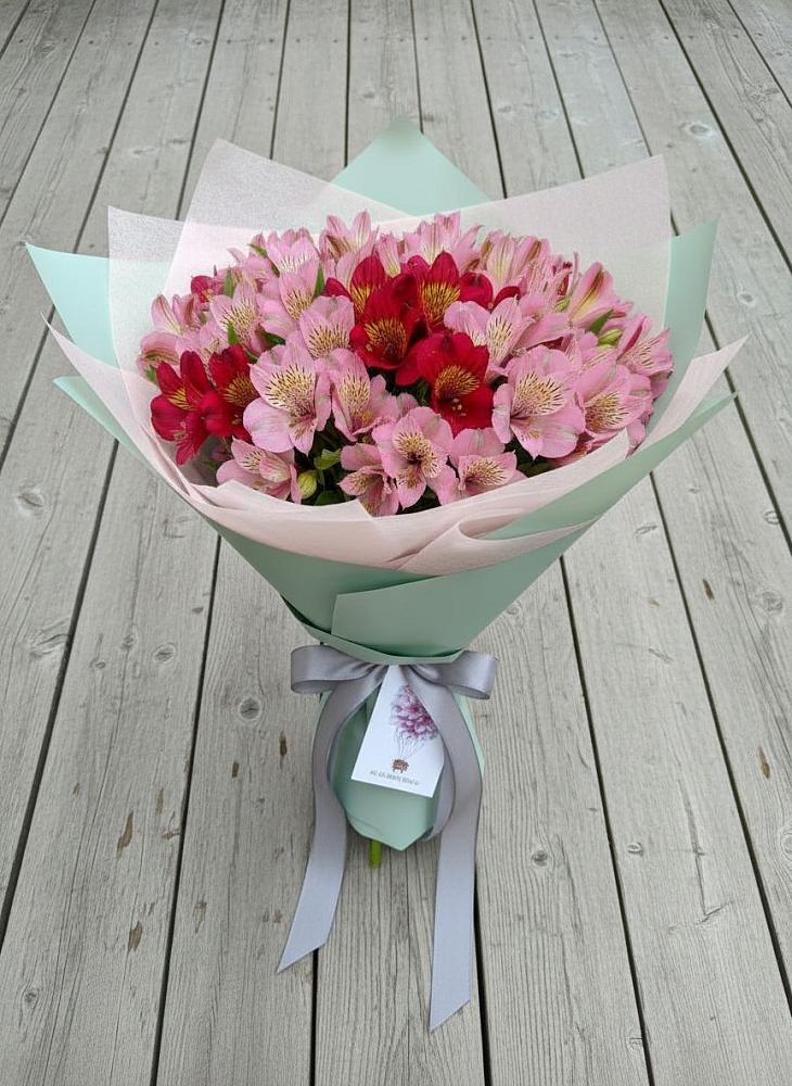 Букет цветов из: Альстромерии в Терволово