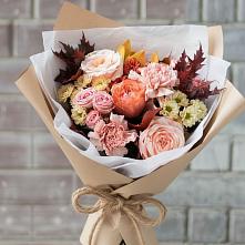 Букет цветов из:  Гвоздики, Хризантемы и Розы #REPLACE_PRED# Терволово