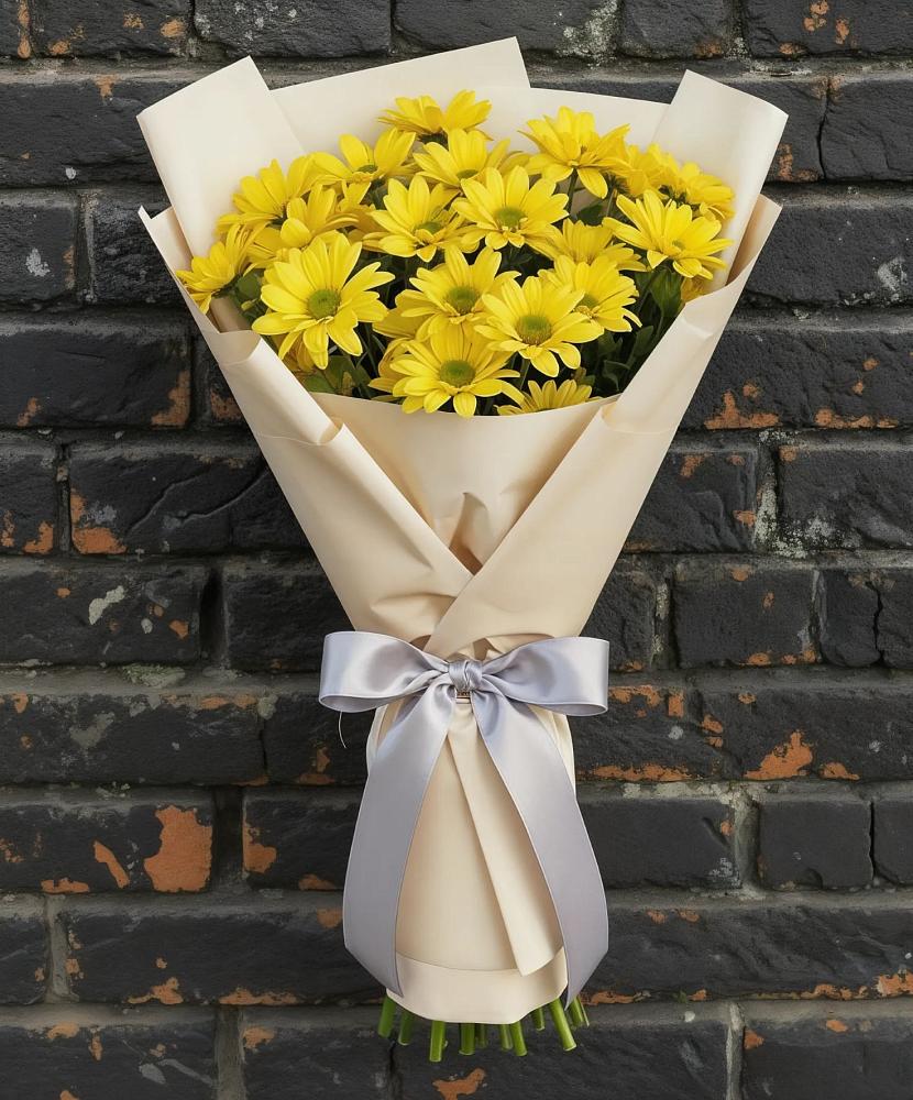 Букет цветов из: Хризантемы в Терволово