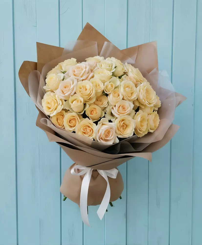 Букет Кремовое облако в Терволово