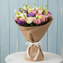 Букет цветов из:  Лизиантусы в Терволово